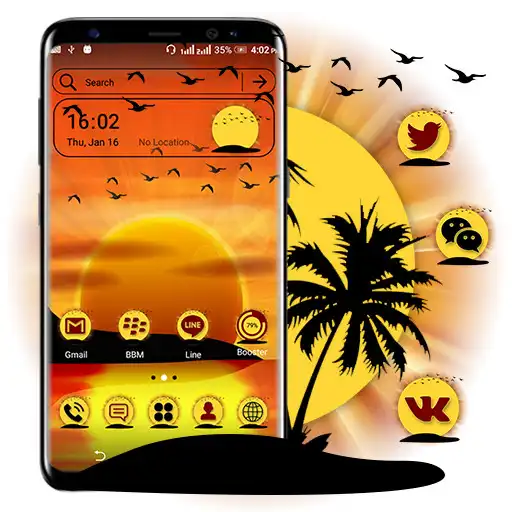 Play Sunset Launcher Theme APK Play Sunset Launcher Theme APK