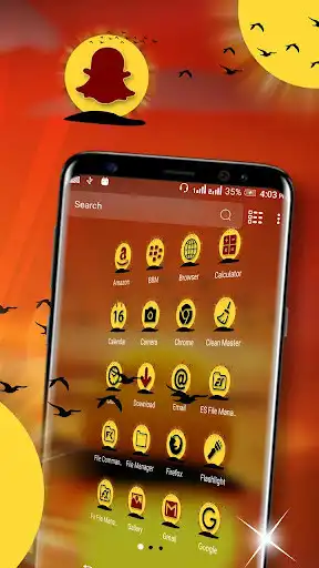 Play Sunset Launcher Theme as an online game Sunset Launcher Theme with UptoPlay