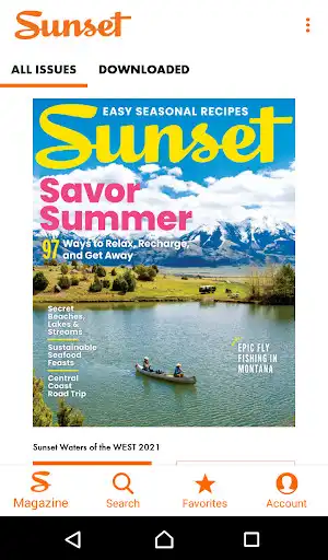 Play Sunset Magazine  and enjoy Sunset Magazine with UptoPlay