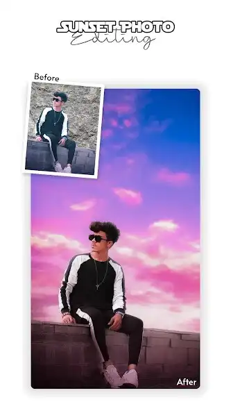 Play Sunset Photo Editor, Cut Paste  and enjoy Sunset Photo Editor, Cut Paste with UptoPlay