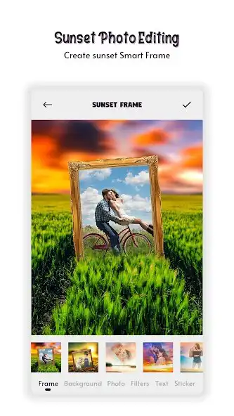 Play Sunset Photo Editor, Cut Paste as an online game Sunset Photo Editor, Cut Paste with UptoPlay