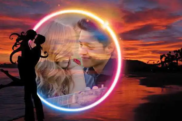 Play Sunset Photo Frame Editor