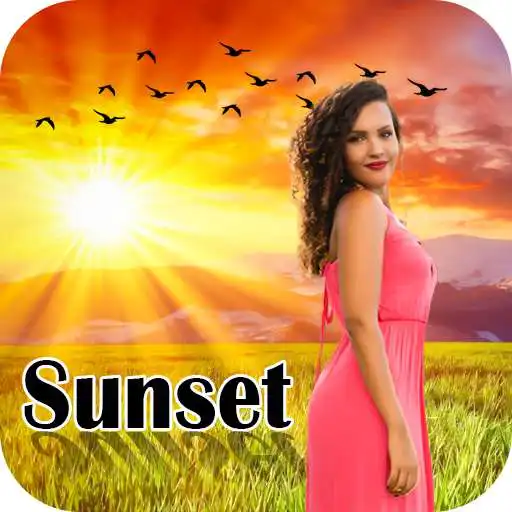 Free play online Sunset Photo Frame  APK
