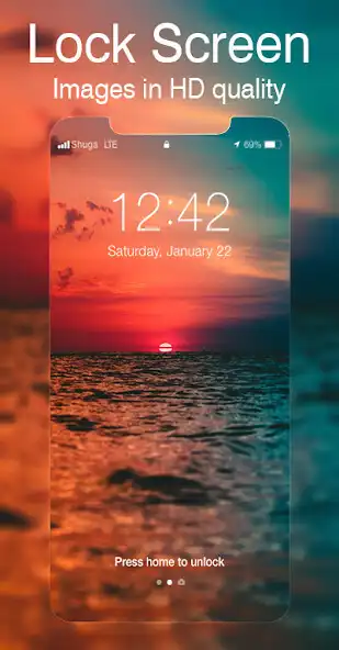 Play Sunset Sunrise Lockscreen HD 4K  and enjoy Sunset Sunrise Lockscreen HD 4K with UptoPlay