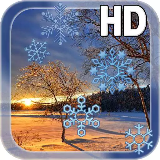 Free play online Sunset Winter Live Wallpaper APK