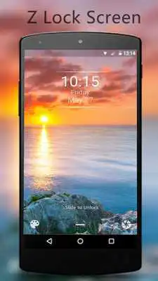 Play Sunset  - Z Lock Screen Theme