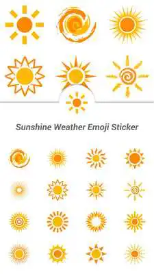 Play Sunshine Weather Emoji Sticker