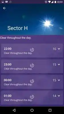 Play Sunshine Weather Forecast