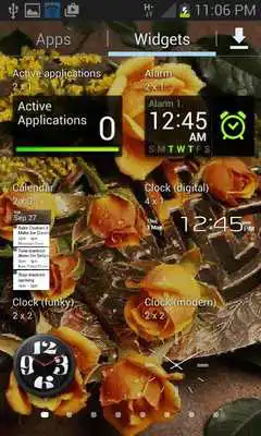 Play Sunshiny Rose Live Wallpaper