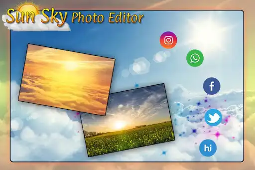 Play Sun Sky Photo Frame  and enjoy Sun Sky Photo Frame with UptoPlay