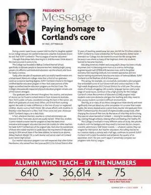Play SUNY Cortland Alumni Magazine