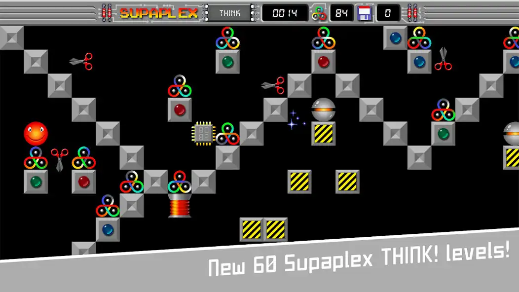 Play Supaplex THINK!  and enjoy Supaplex THINK! with UptoPlay