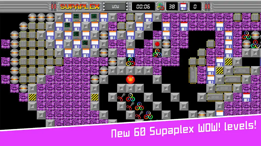 Play Supaplex WOW!  and enjoy Supaplex WOW! with UptoPlay