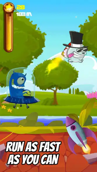Play Super Alien : Endless Runner  and enjoy Super Alien : Endless Runner with UptoPlay