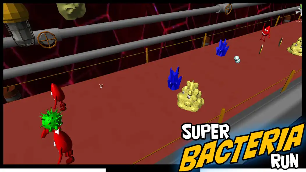 Play APK Super Bacteria Run  and enjoy Super Bacteria Run with UptoPlay com.Projectikeu.AngryBacteriaRun