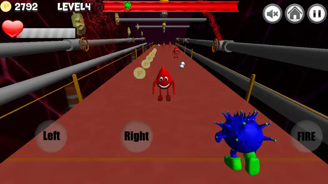 Play APK Super Bacteria Run  and enjoy Super Bacteria Run with UptoPlay com.Projectikeu.AngryBacteriaRun