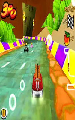 Play Super Bandicoot crazy and lovely jungle adventures