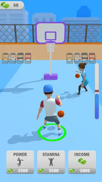 Play Super BasketBall : Goal Battle as an online game Super BasketBall : Goal Battle with UptoPlay