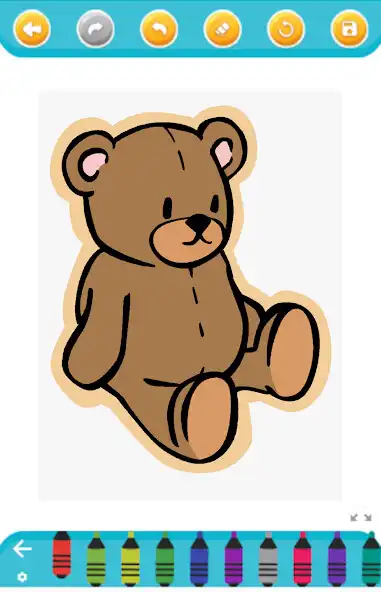 Play super bear - coloring book  and enjoy super bear - coloring book with UptoPlay