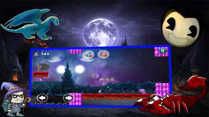 Play super bendy hero of the ink