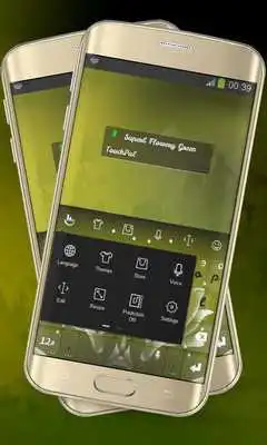 Play Superb Flowery Green Keypad