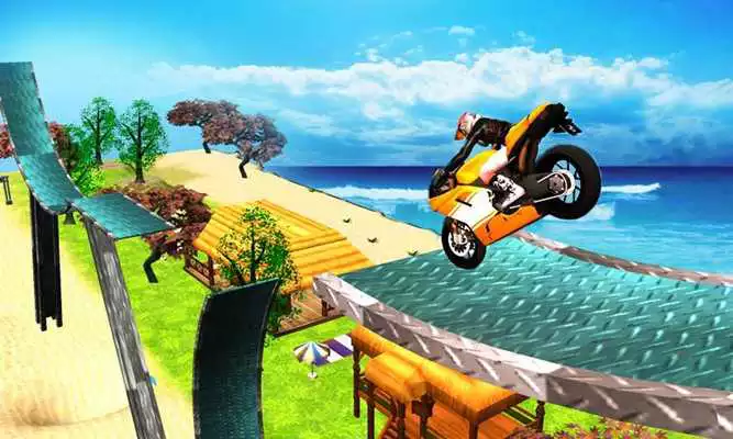 Play Super Bike Racig Stunt Master 2