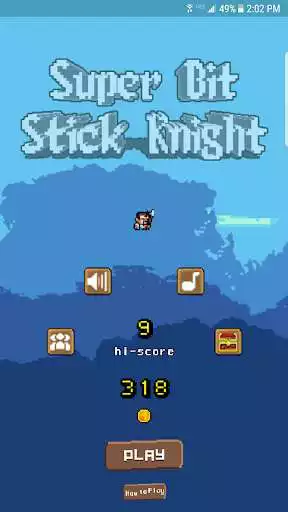 Play Super Bit Stick Knight