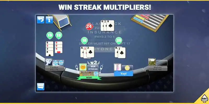 Play Super Blackjack Champs