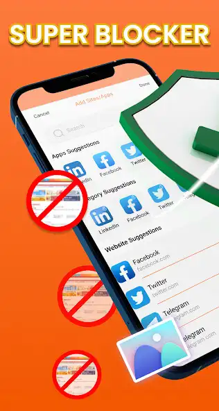 Play Super Blocker: Block website  App locker  and enjoy Super Blocker: Block website  App locker with UptoPlay