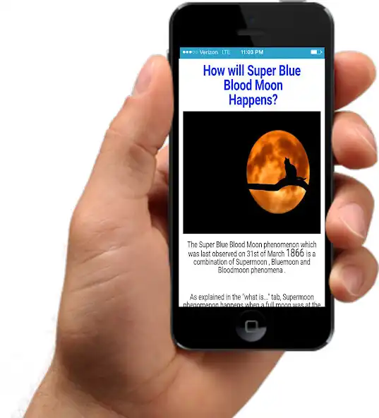 Play Super Blue Blood Moon 2018 as an online game Super Blue Blood Moon 2018 with UptoPlay