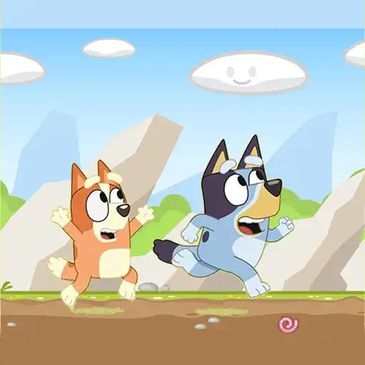 Play Super Bluey game world runner APK