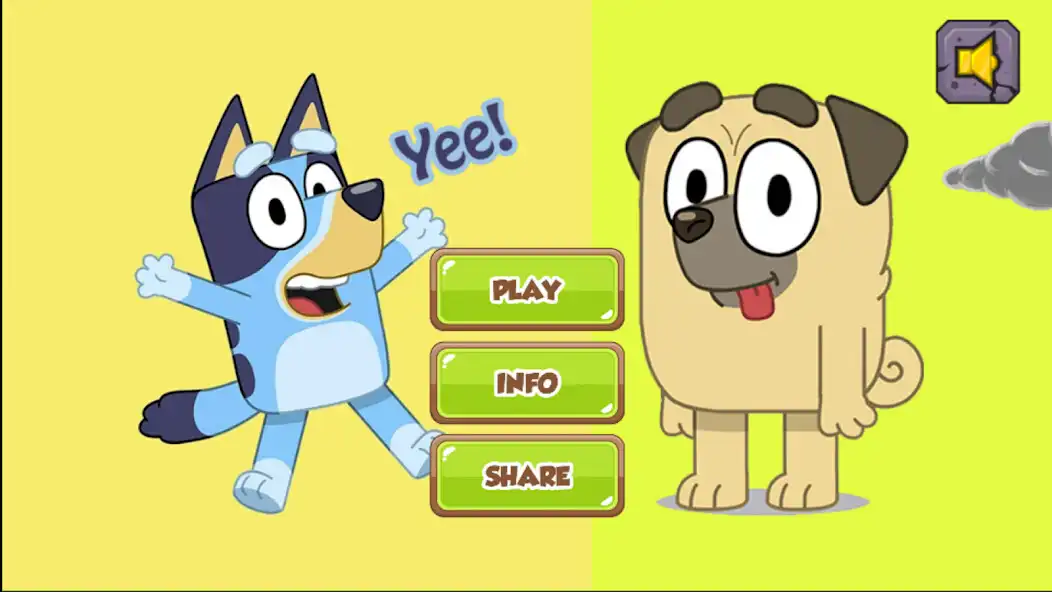 Play Super Bluey game world runner  and enjoy Super Bluey game world runner with UptoPlay