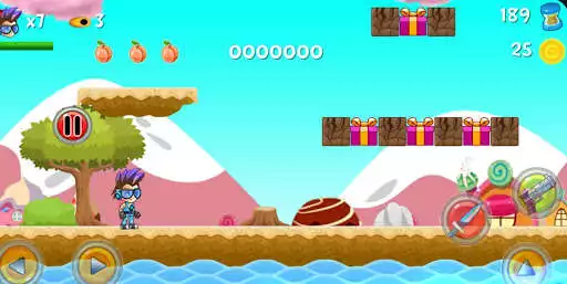 Play Superboy Adventure World as an online game Superboy Adventure World with UptoPlay