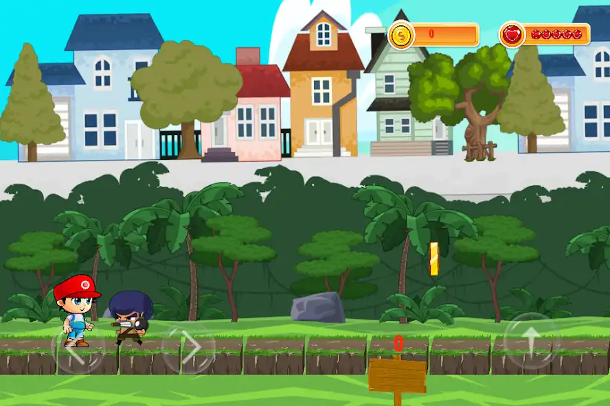 Play super boy-jump game as an online game super boy-jump game with UptoPlay