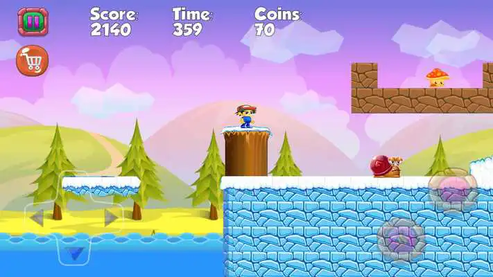Play Super Boy Jungle Adventure as an online game Super Boy Jungle Adventure with UptoPlay
