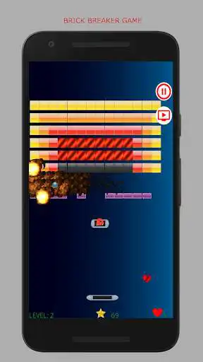 Play Super Breakout Arcade as an online game Super Breakout Arcade with UptoPlay