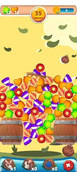 Play Super Candy Smash - Match 3 as an online game Super Candy Smash - Match 3 with UptoPlay