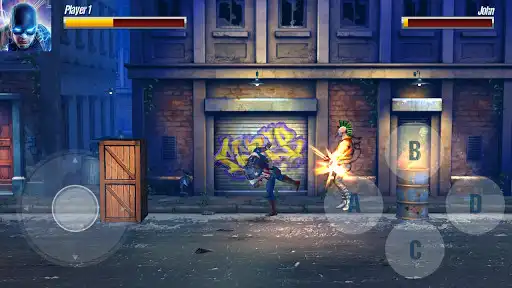 Play Super Captain Fighter 3D Game as an online game Super Captain Fighter 3D Game with UptoPlay