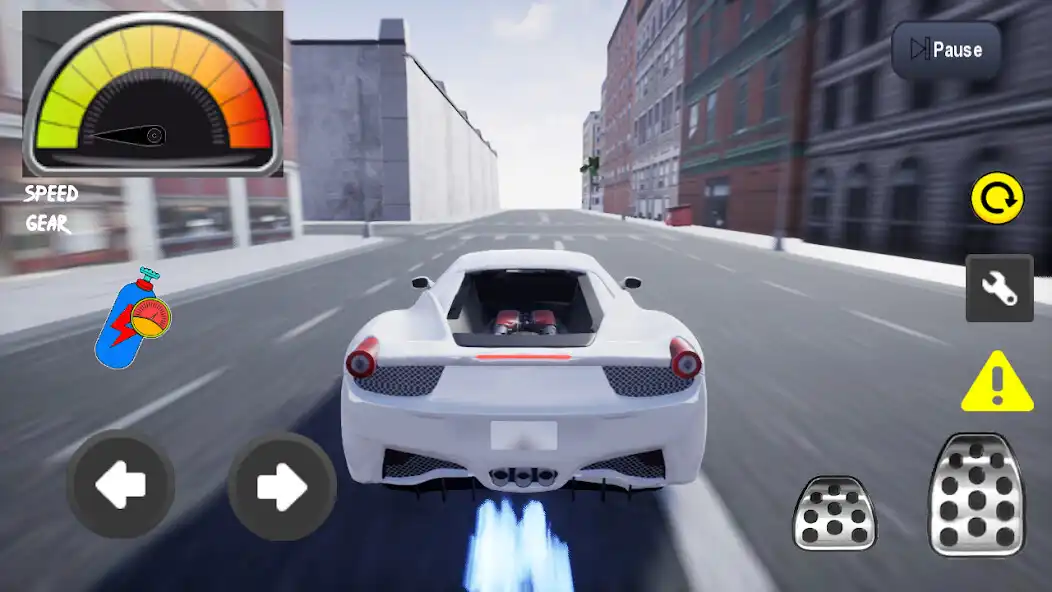 Play Super Car Driving Simulator as an online game Super Car Driving Simulator with UptoPlay
