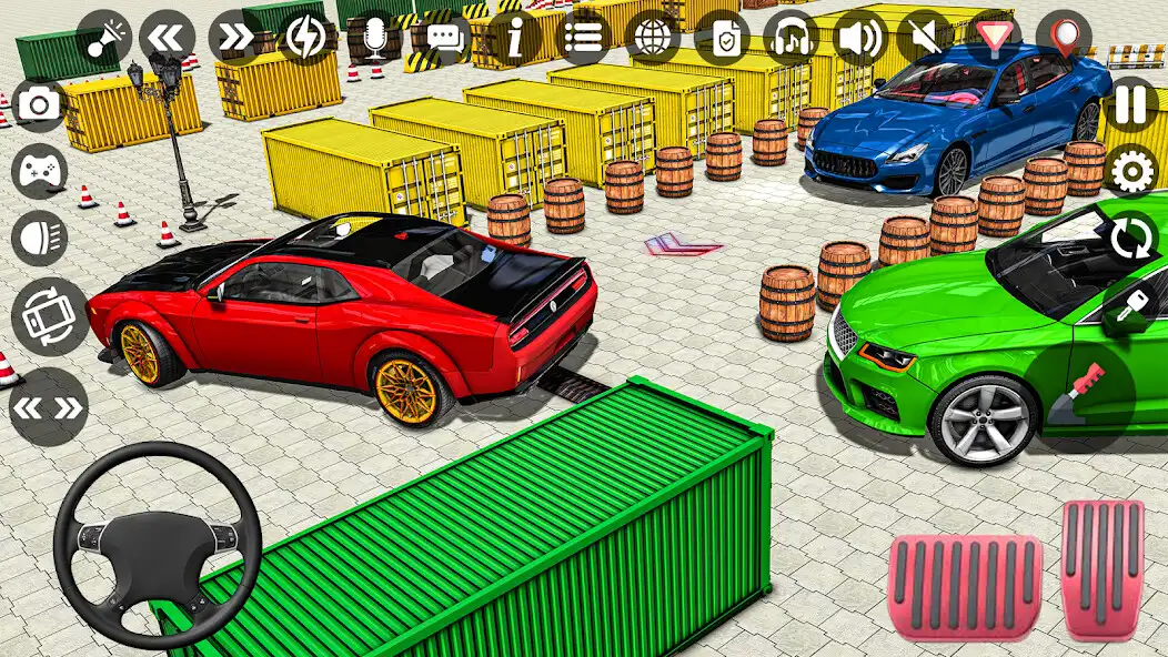 Play Super car parking master game as an online game Super car parking master game with UptoPlay