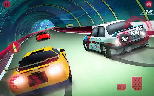 Play Super Car Racing Games 2021: Tunnel Race as an online game Super Car Racing Games 2021: Tunnel Race with UptoPlay