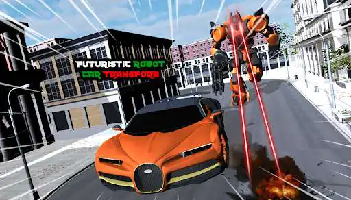 Play Super Car Robot Transform as an online game Super Car Robot Transform with UptoPlay