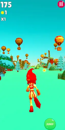 Play Super Cartoon Run 3D- Endless Runner Games as an online game Super Cartoon Run 3D- Endless Runner Games with UptoPlay
