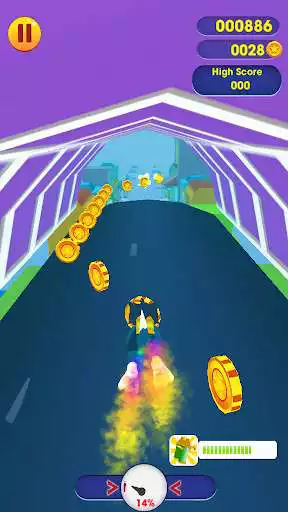 Play Super Cat Hero Runner as an online game Super Cat Hero Runner with UptoPlay