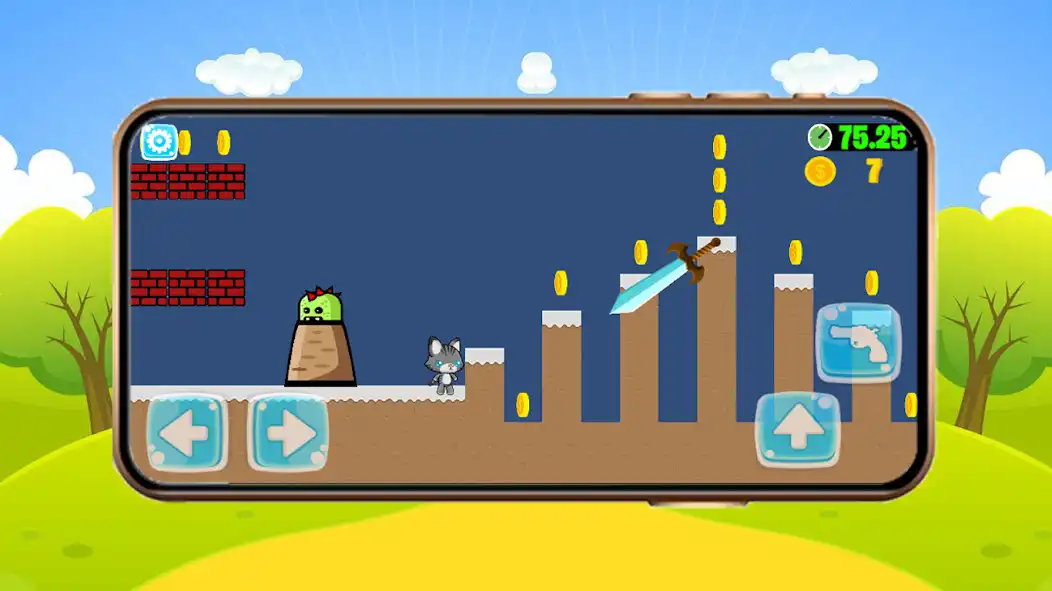 Play Super cat World Jungle Adventures 2020  and enjoy Super cat World Jungle Adventures 2020 with UptoPlay