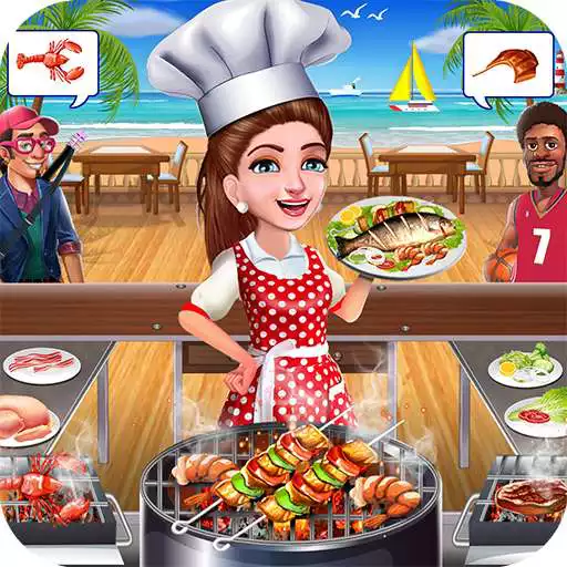 Run free android online Super Chef Beach Bbq Kitchen Story Cooking Games APK