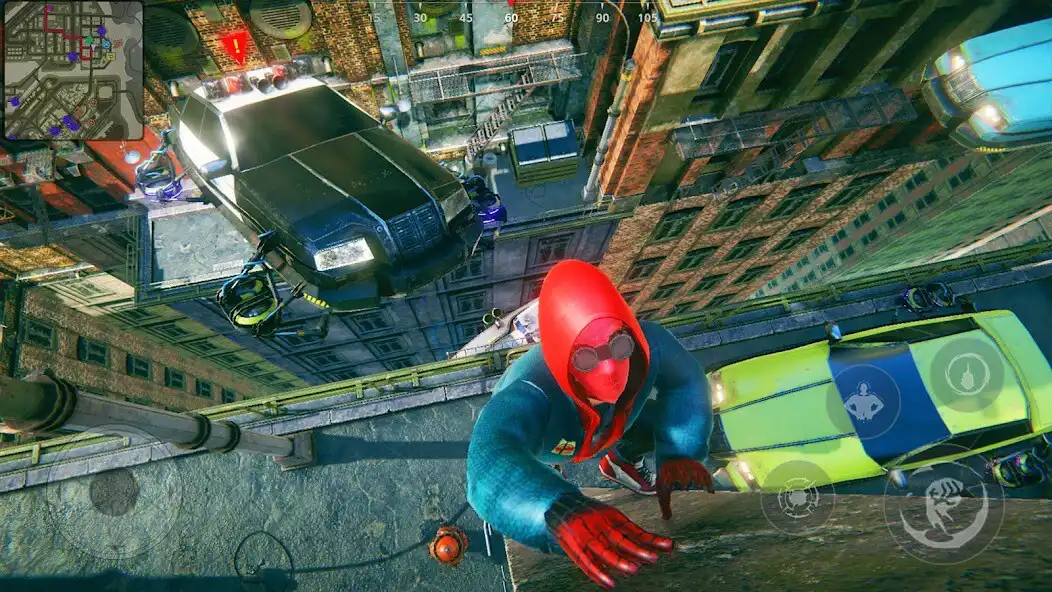 Play Super city Hero:Spider Game as an online game Super city Hero:Spider Game with UptoPlay