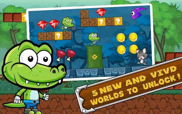 Play Super Crocodile Run World
