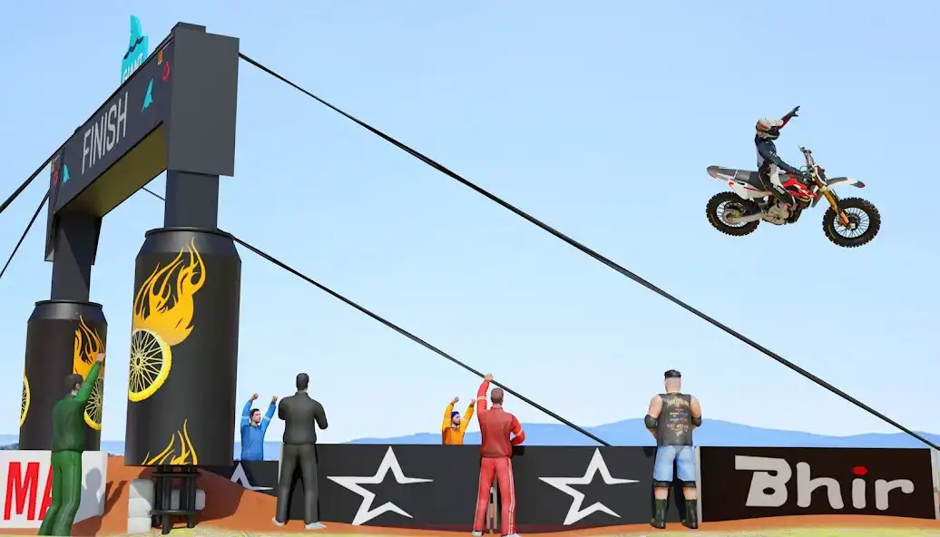 Play Supercross - Dirt Bike Games as an online game Supercross - Dirt Bike Games with UptoPlay