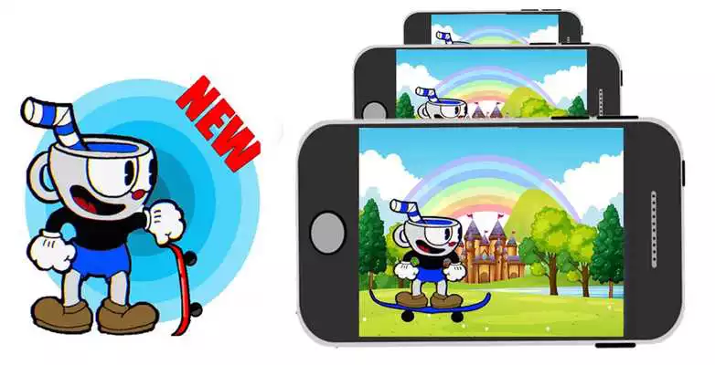 Play Super CupHead Surfing